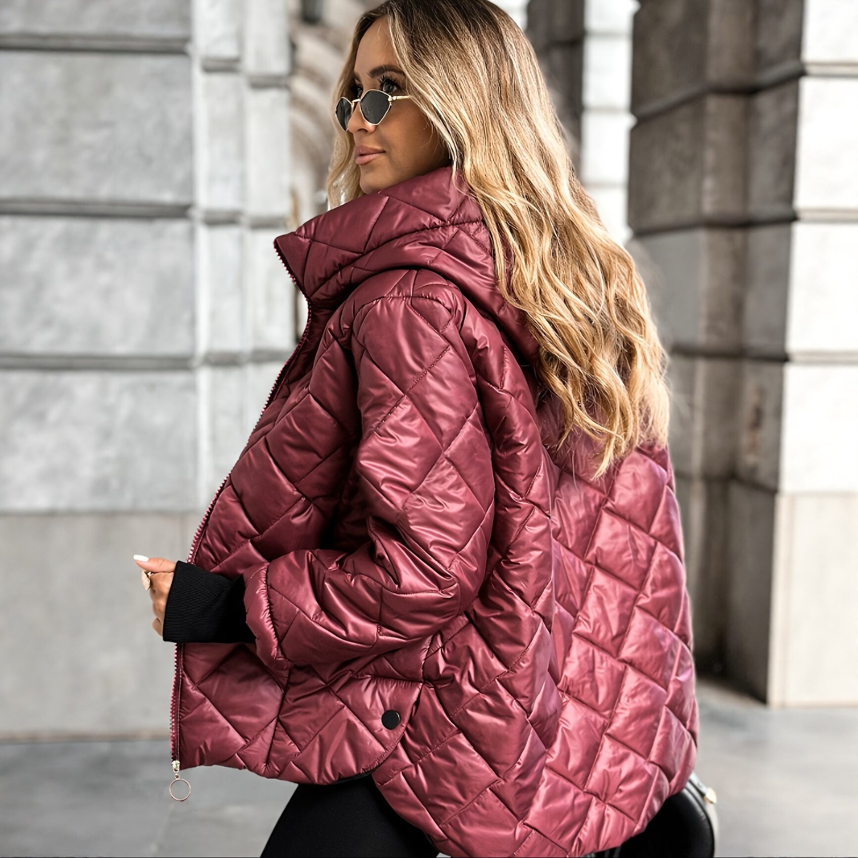 Women's Winter Thickened Warm Casual And Fashionable Short Jacket photo 6
