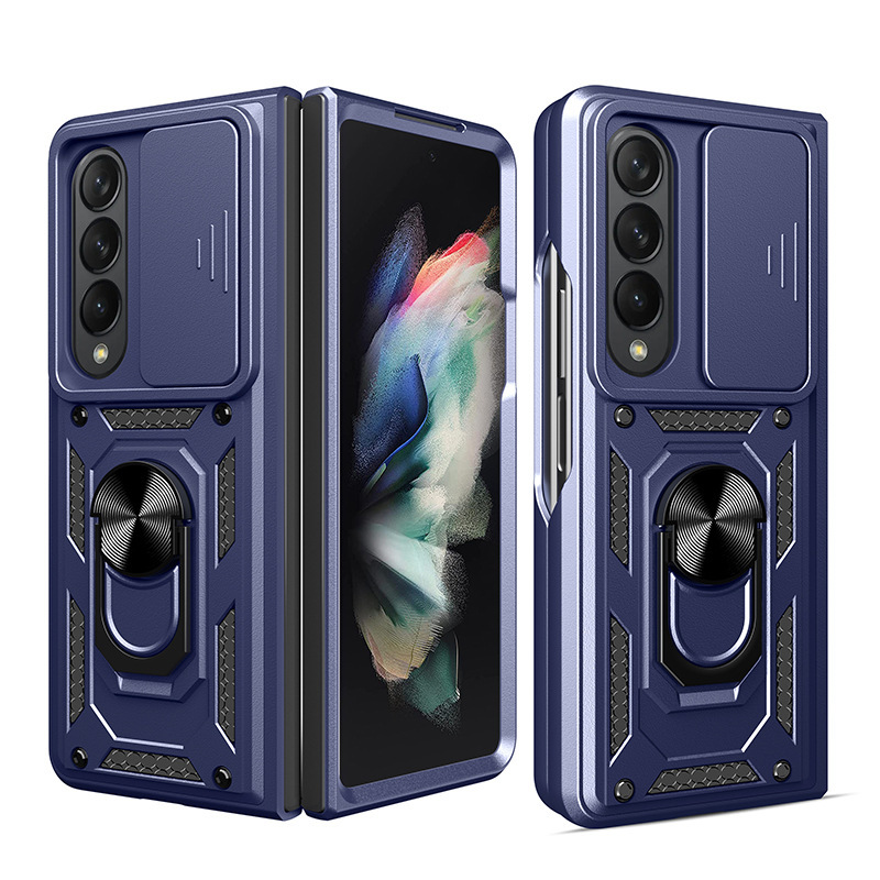Sliding Window Lens-ring Bracket Drop Proof Protective Phone Case photo 2