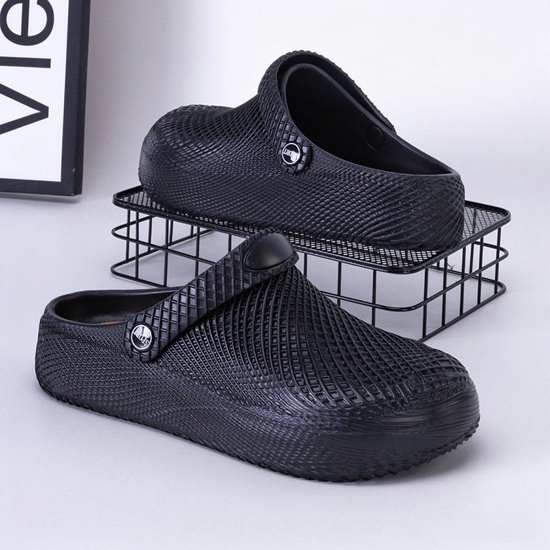 Mens Waterproof Soft-Soled Half Slippers For Outdoor Wear photo 2
