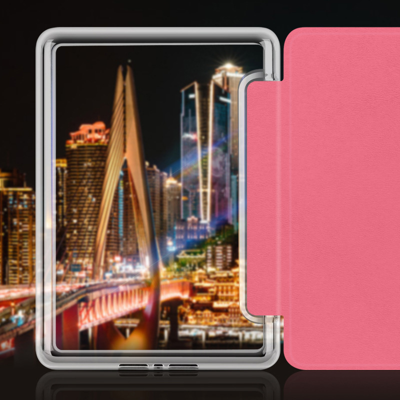 Acrylic Handheld Smart Leather Protective Case Smart photo 1