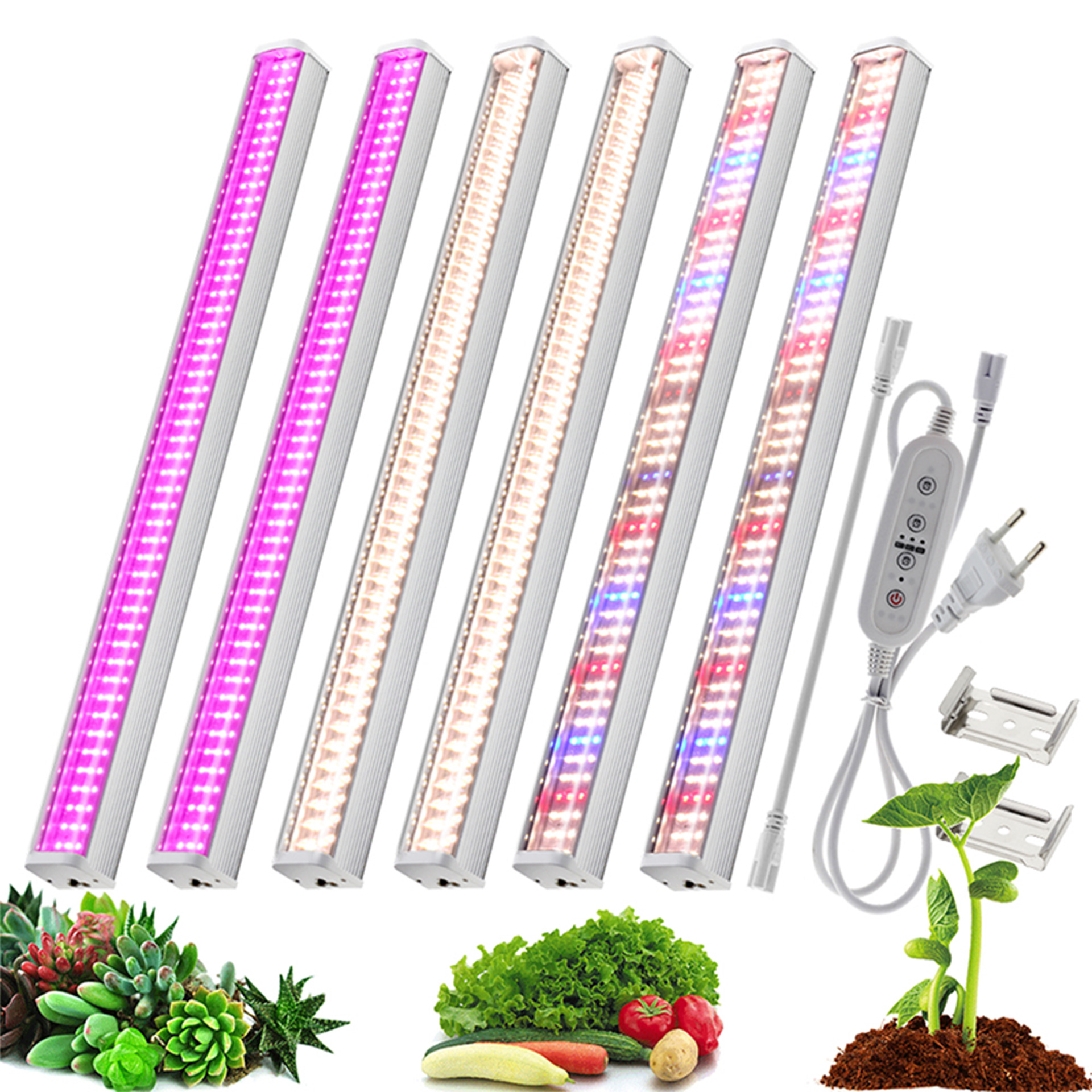 LED Hydroponic Vegetable Grow Light For Plant Illumination photo 1