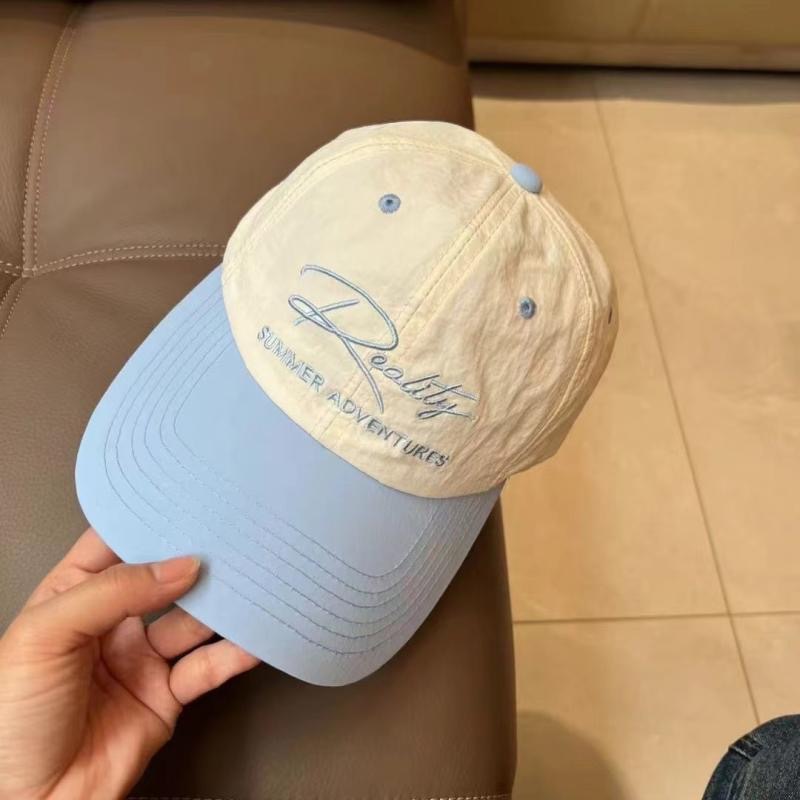 Instagram-style Embroidered Letter Patchwork Quick-dry Baseball Cap photo 2