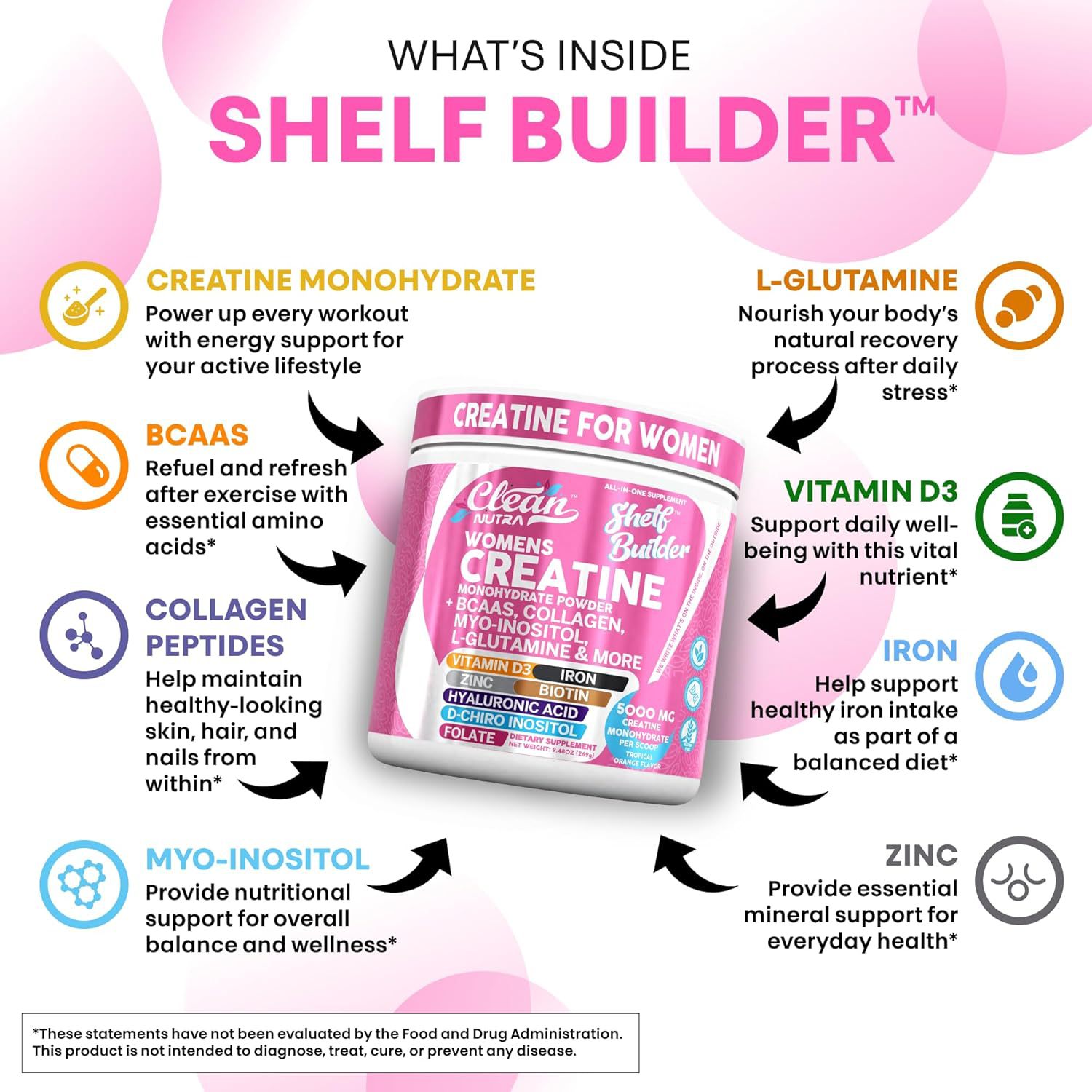 Women's Creatine Powder Collagen Factory Creatine Powder photo 6