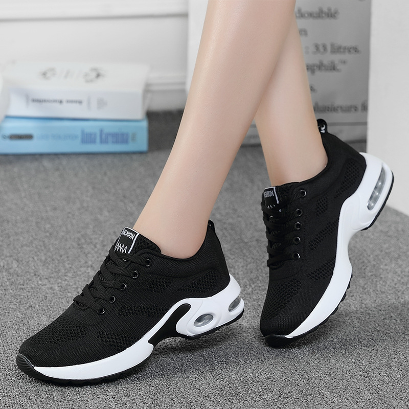 Dense Mesh Flyknit All-matching Comfortable Casual Women Sneaker photo 1