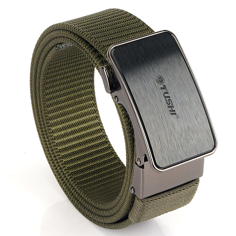 Mens Outdoor Sports Woven Nylon Belt photo 4