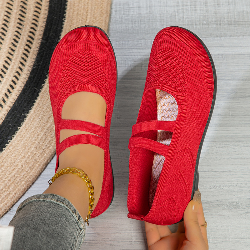 Children's Fly Woven Mesh Leisure Pumps photo 4