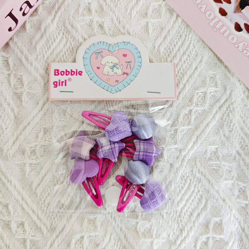 Candy-colored Side-swept Bangs Clip photo 4