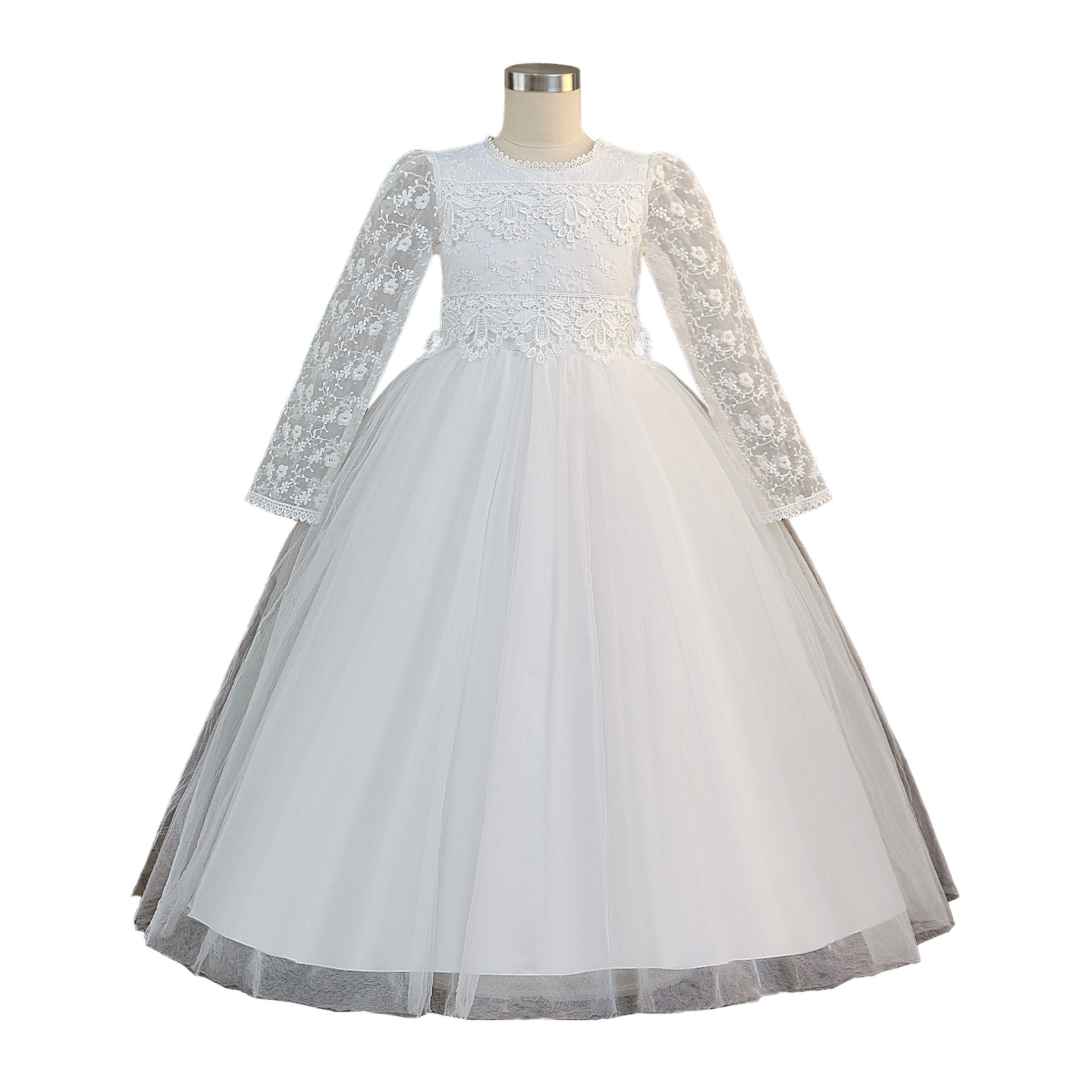 Long-sleeved Embroidered Long Princess-style Puff Skirt photo 5