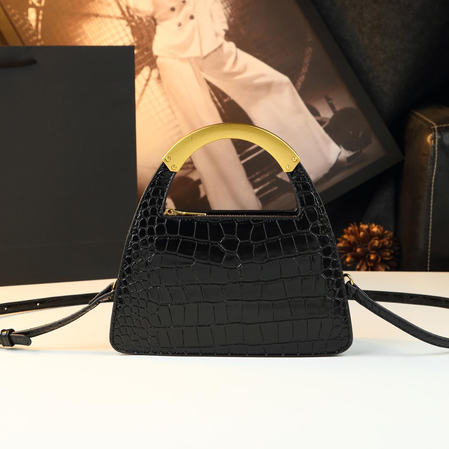 New Crocodile Pattern Minority Fashion Western Style Women's Cross-body Bag photo 2