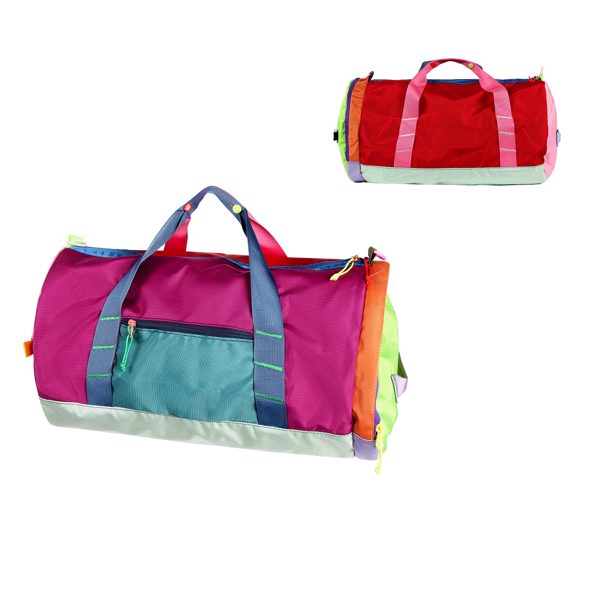 Dopamine Color-Block Travel Bag photo 3