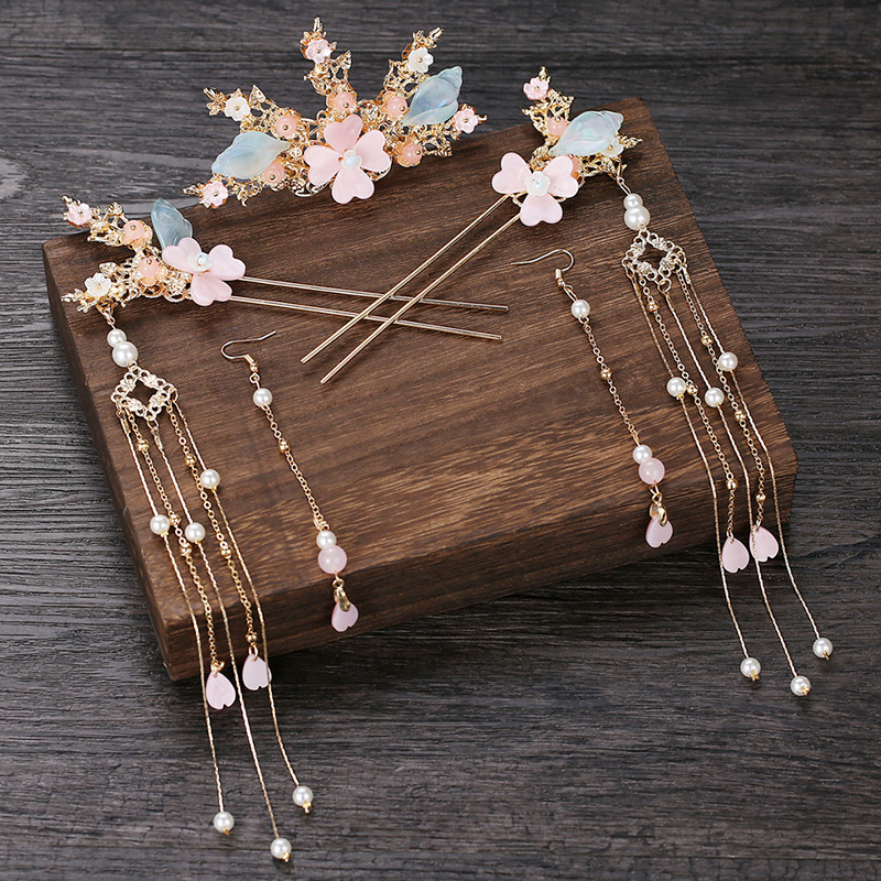 Tassel Full Set Antique Hair Clasp Chinese Style Classical Simplicity Hair Accessories photo 3