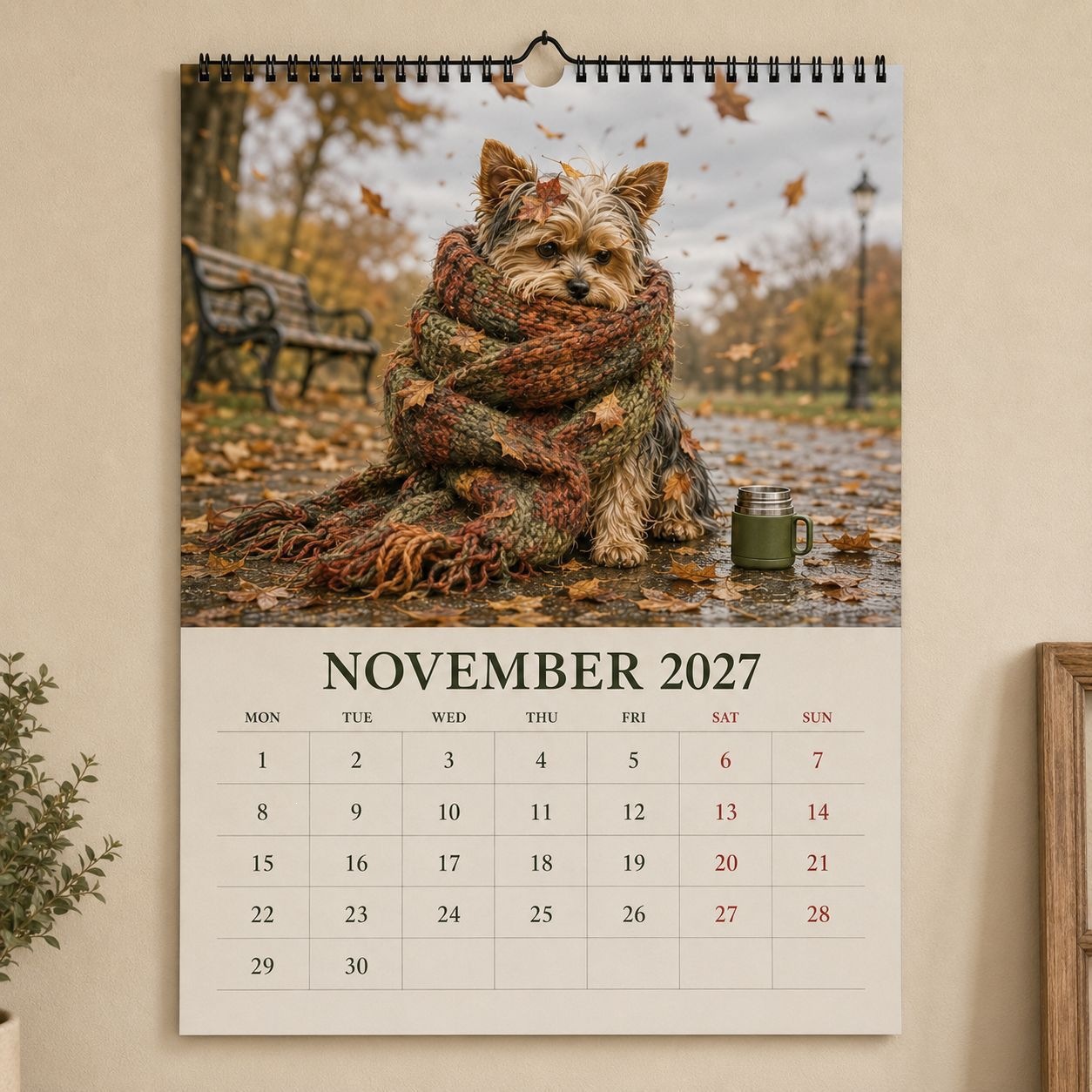 Creative Fashionable Fun Cute And Innovative Calendar photo 4