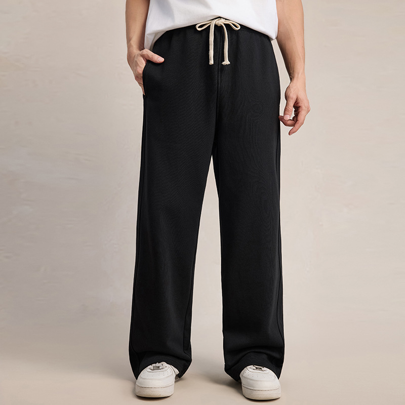 Men's Loose-fit Straight-leg Casual Sweatpants photo 1