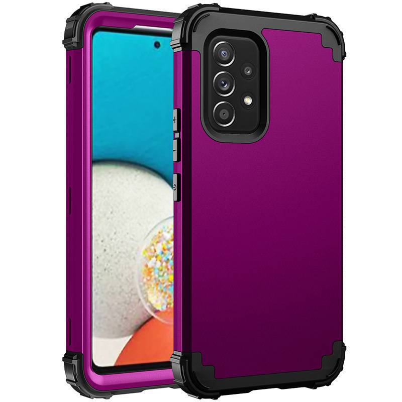 Silicone PC Three-in-one All-inclusive Drop-resistant Phone Case photo 4