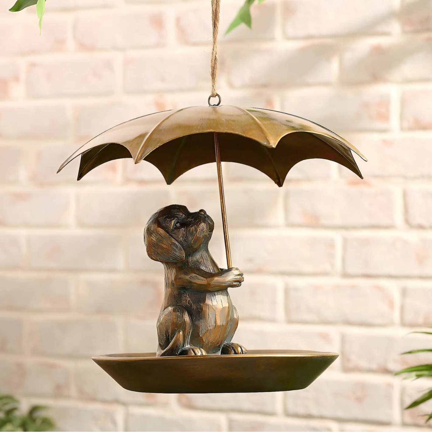 Home Creative Portable Umbrella Shaped Bird Feeder photo 3