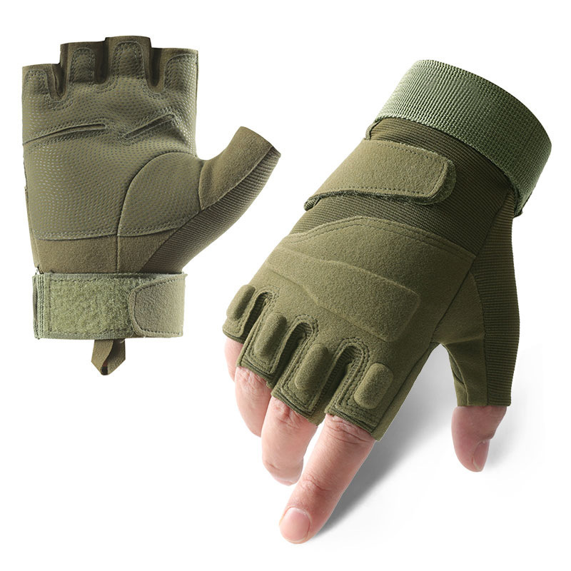 Tactical Gloves Outdoor Sports Protective Half-Finger Gloves photo 3