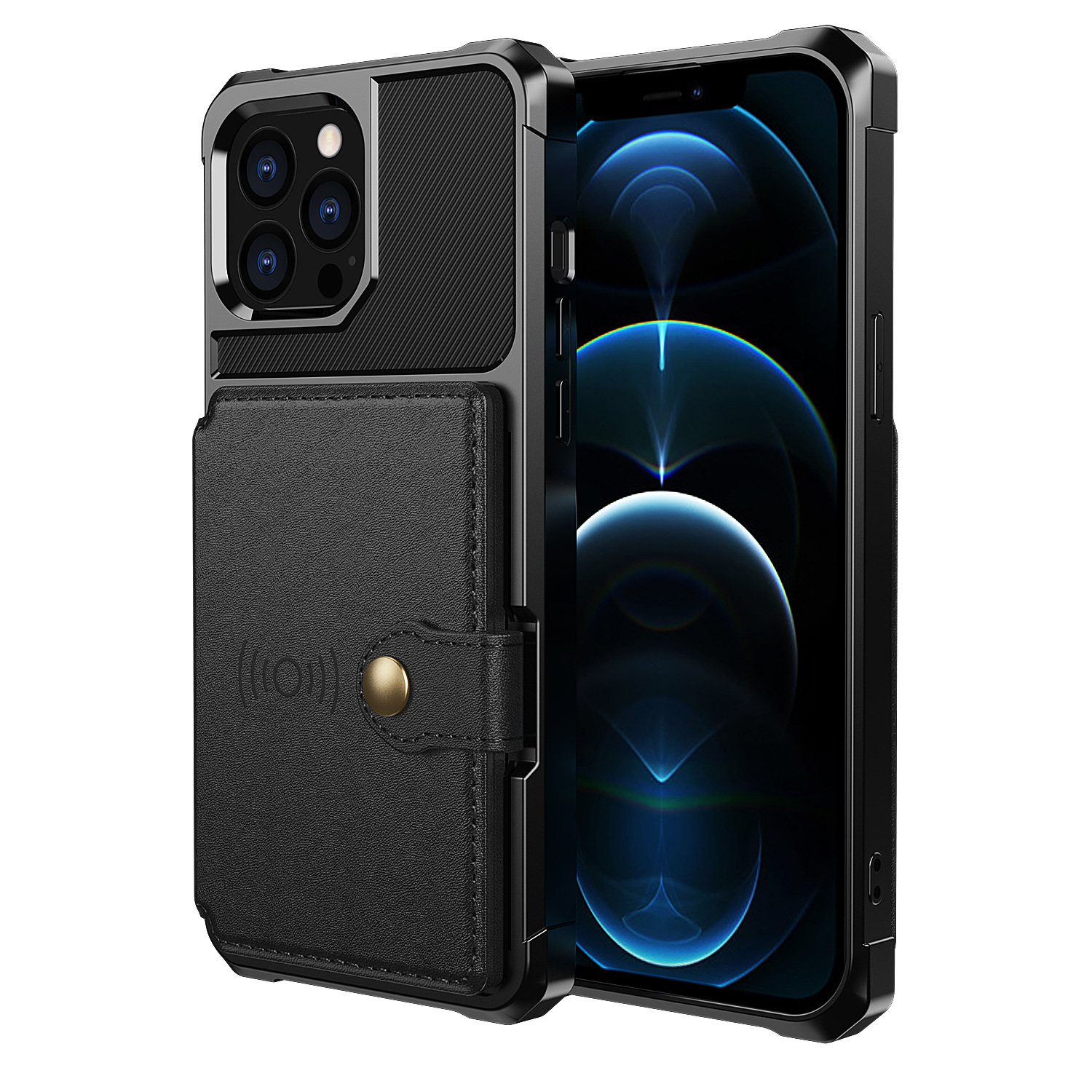 Minimalist Solid Color Plastic Car Magnetic Phone Case photo 4