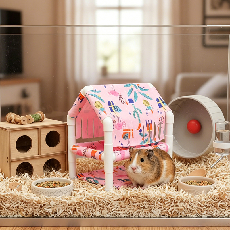 Guinea Pig Playhouse With Hiding Area photo 3