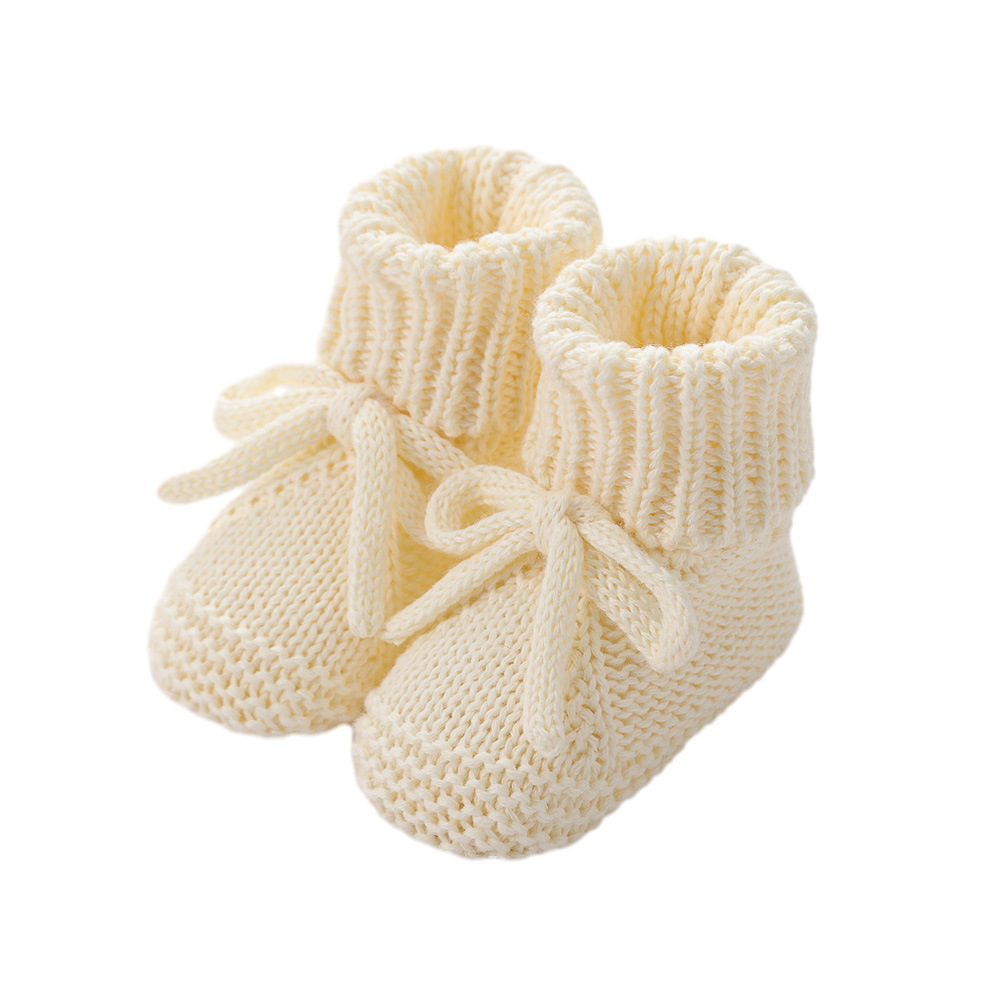Bow-tie Strap Knitted Toddler Shoes photo 3