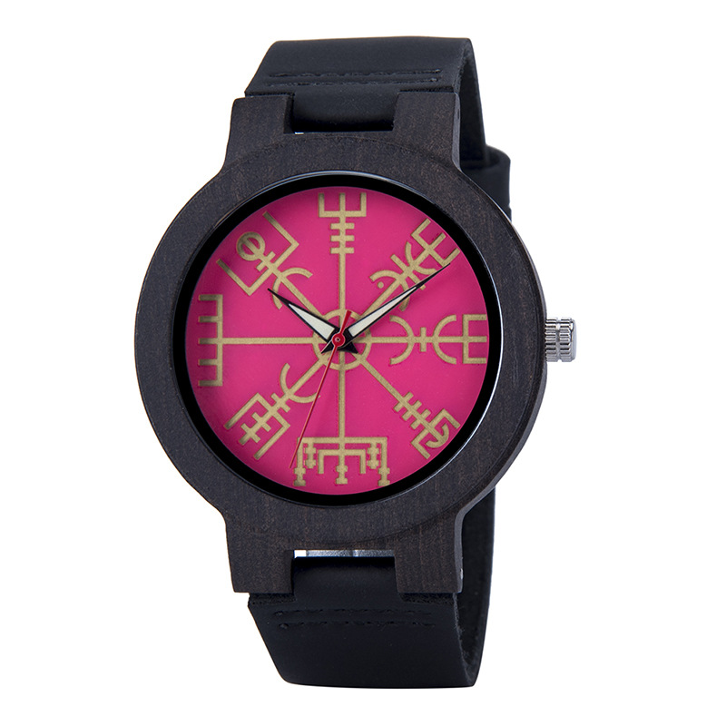 T84 Wooden Quartz Decorative Watch photo 6