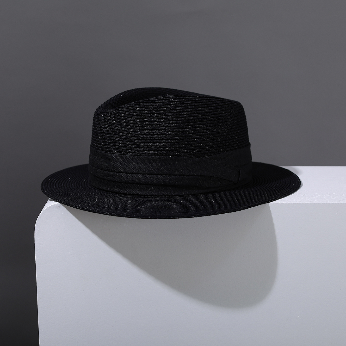 Summer French-style Straw Sun Hat For The Beach Offering Sun Protection photo 3