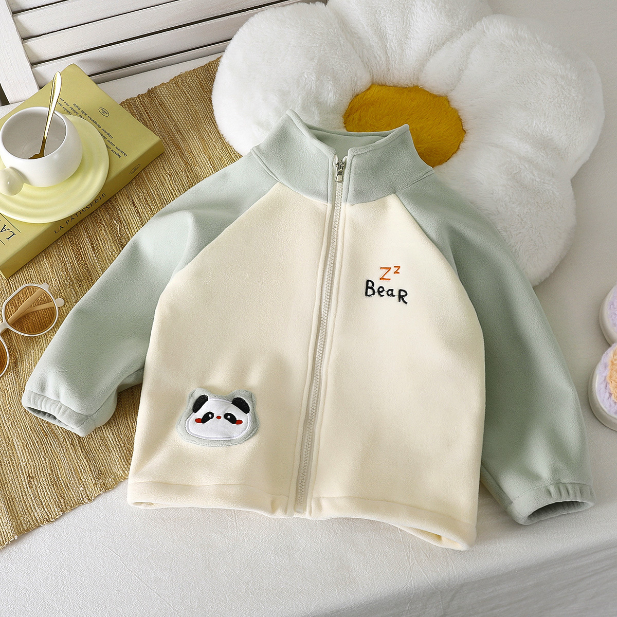 New Autumn And Winter Children's Cartoon Fleece Jacket photo 5