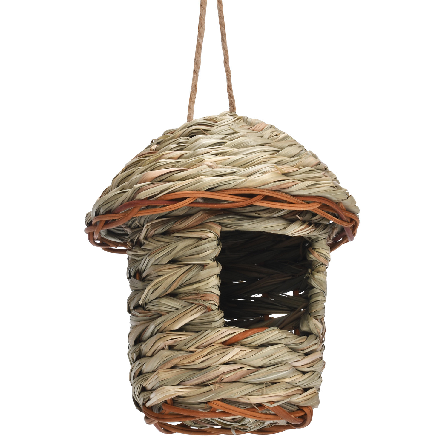 Straw Bird Nest Creative Handmade Finish photo 2