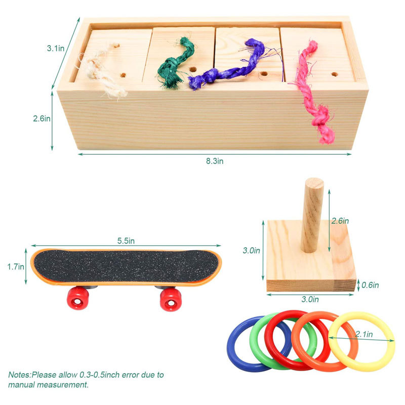 Parrot Toy Bird Supplies Supplies Puzzle Training photo 7
