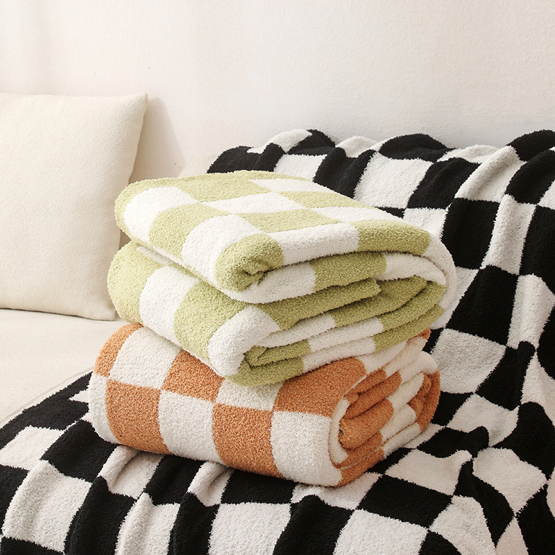 Camping Blanket Throw Blanket Sofa Blanket Air-conditioning Blanket photo 1