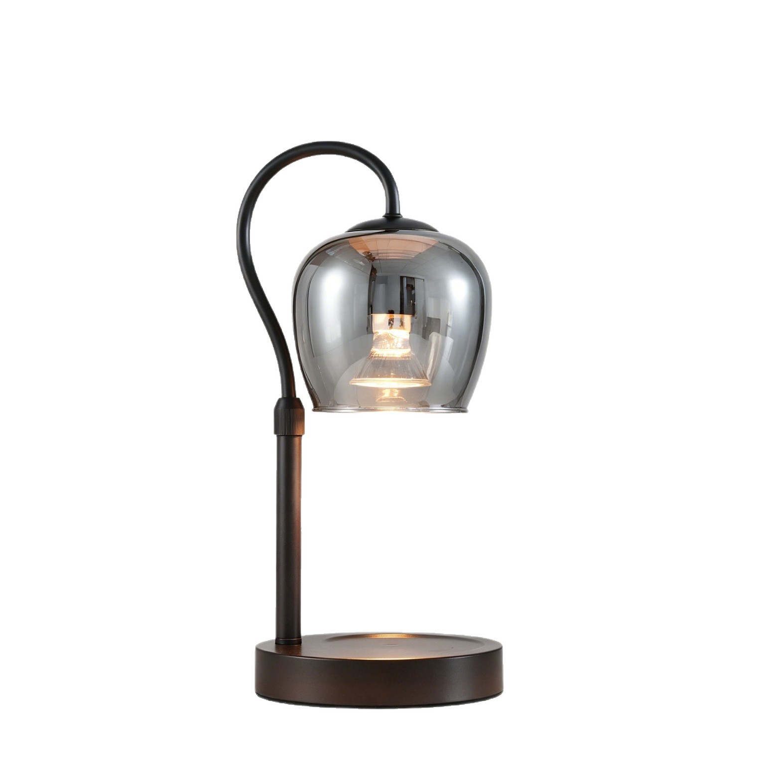 French-style Vintage Glass Wax Melter Lamp photo 2