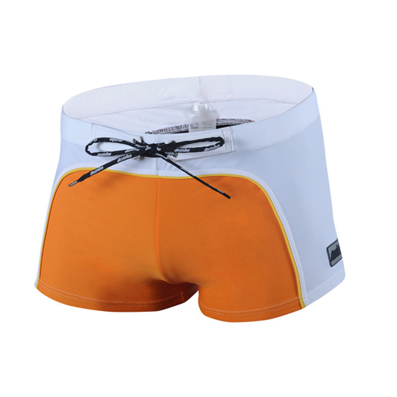 Mens Nylon Boxer Swim Trunks photo 2