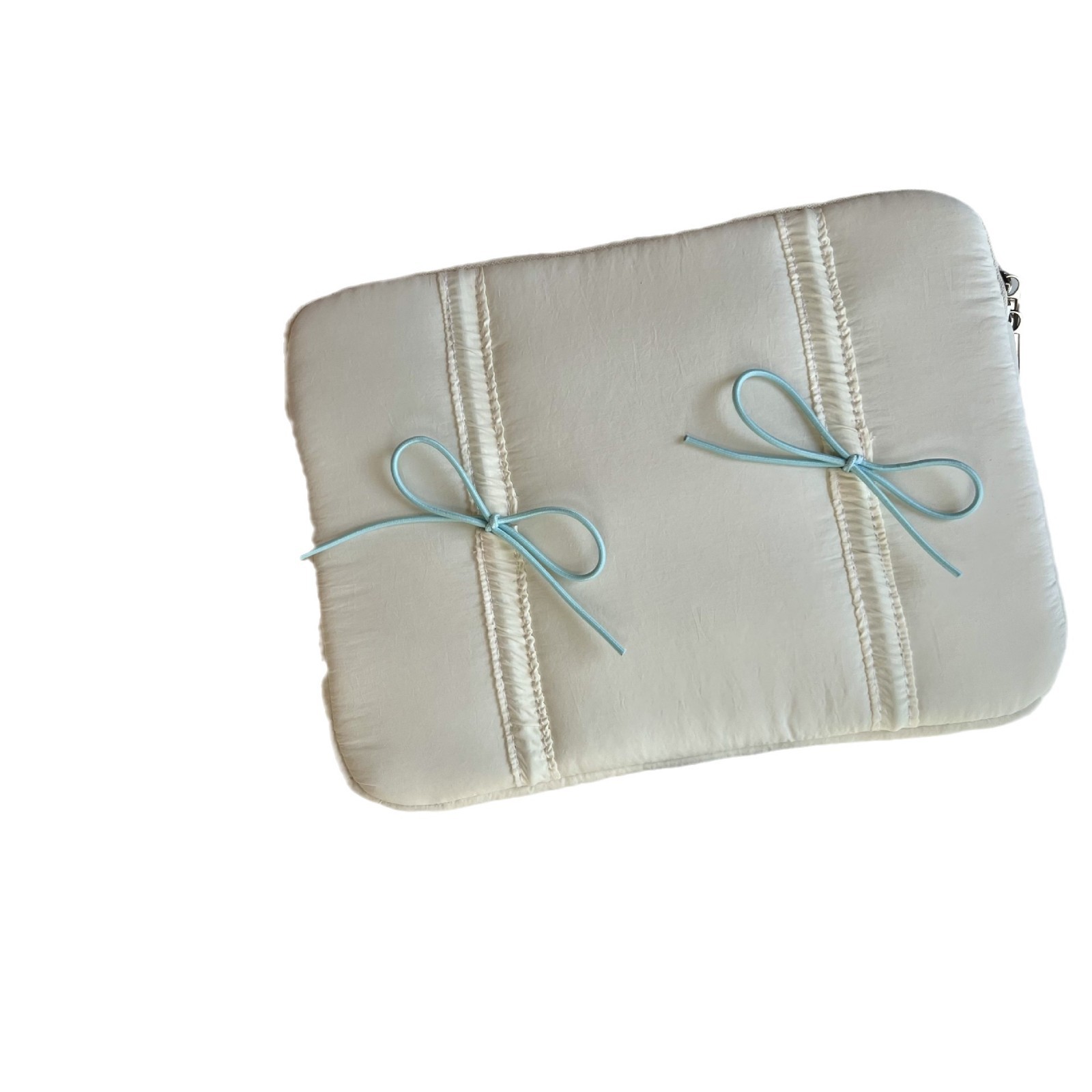 Tablet PC Bag Elastic Lace Bow Laptop Sleeve photo 5