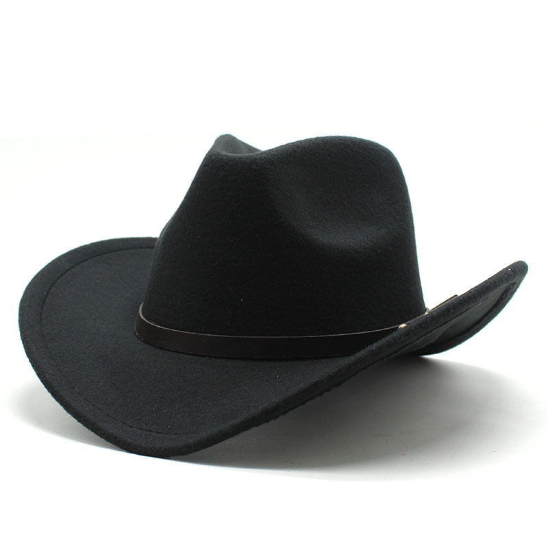 Mens And Womens Equestrian Cap With Rolled Brim Jazz-style Denim Hat photo 1