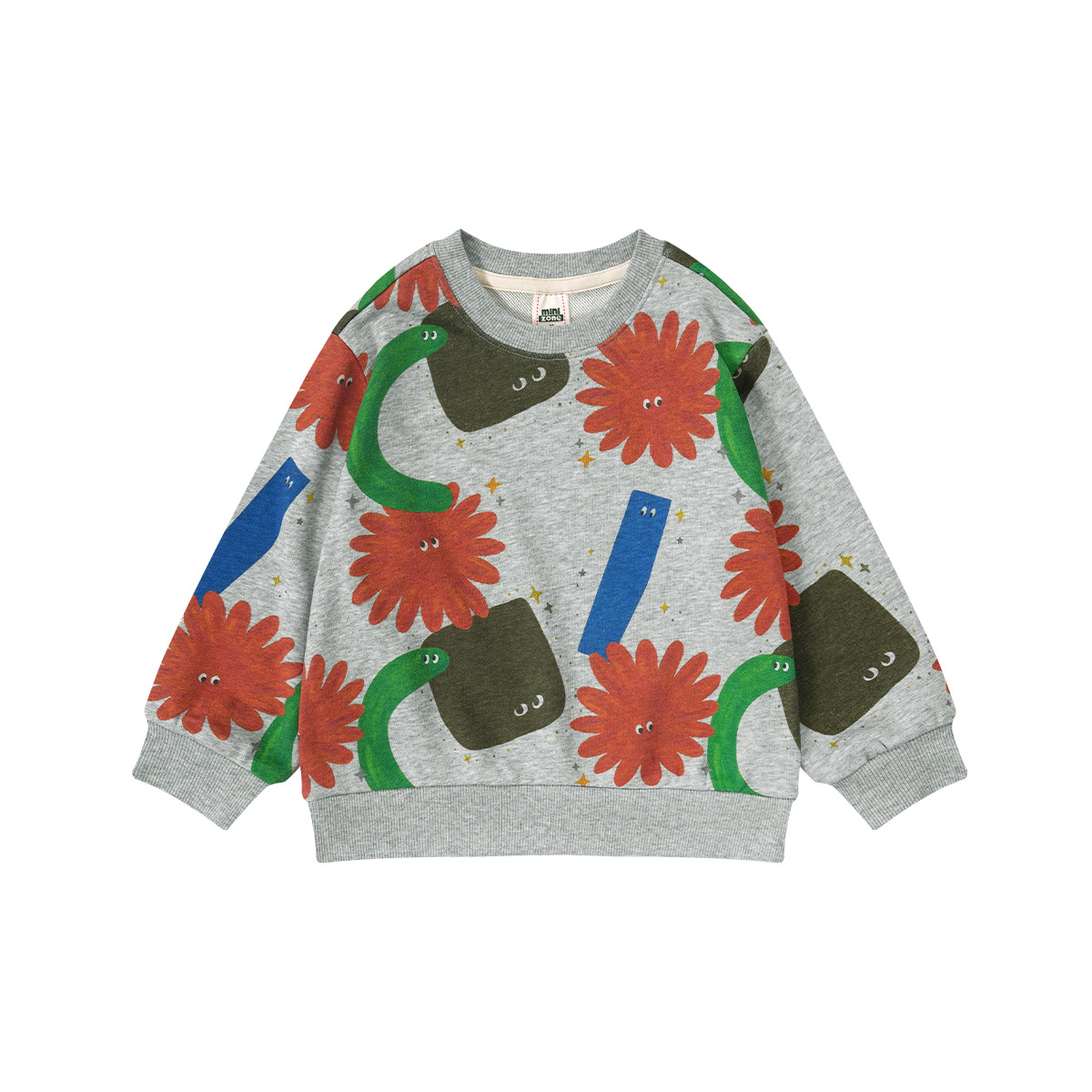 Spring And Autumn Girls Sweatshirt With Ribbed Cuffs photo 3