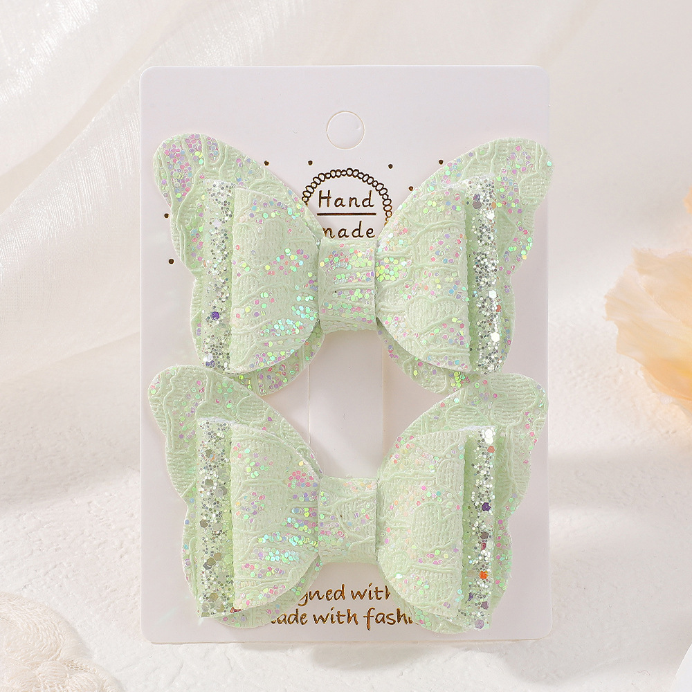 New Kids Bow Hair Clip Set photo 8