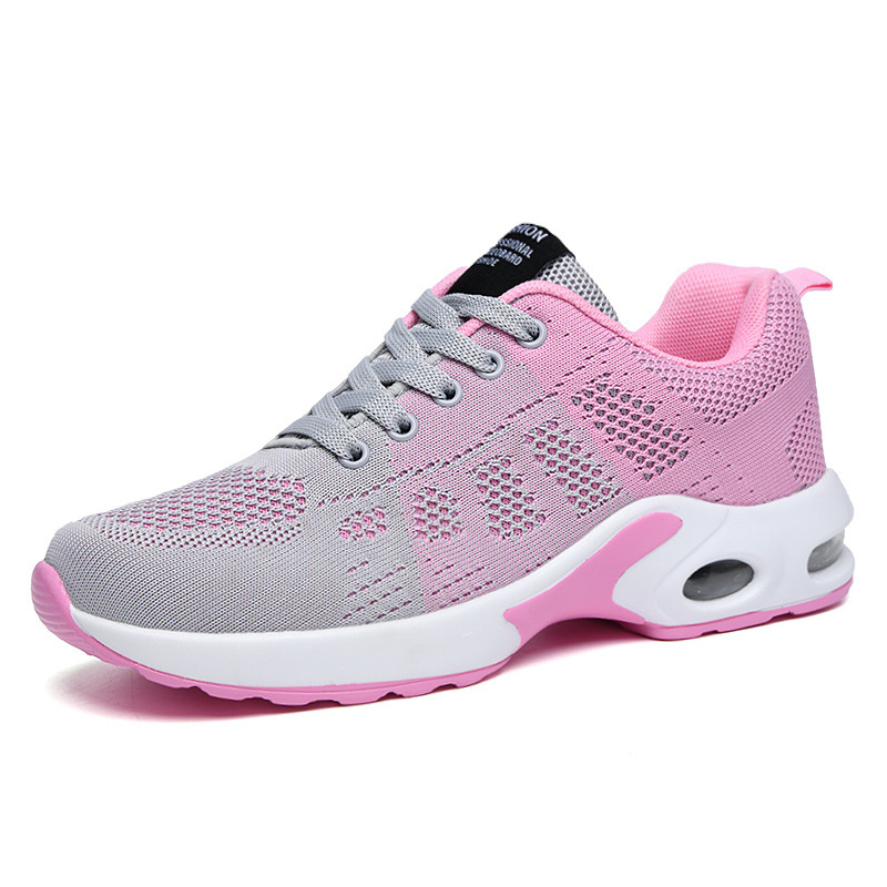 Dense Mesh Flyknit All-matching Comfortable Casual Women Sneaker photo 4