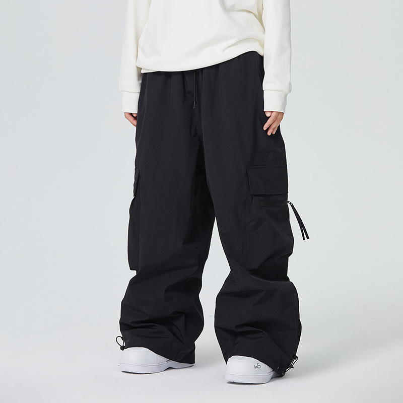 Waterproof Loose-fitting And Abrasion-resistant Mens Snow Pants For Alpine Skiing photo 3
