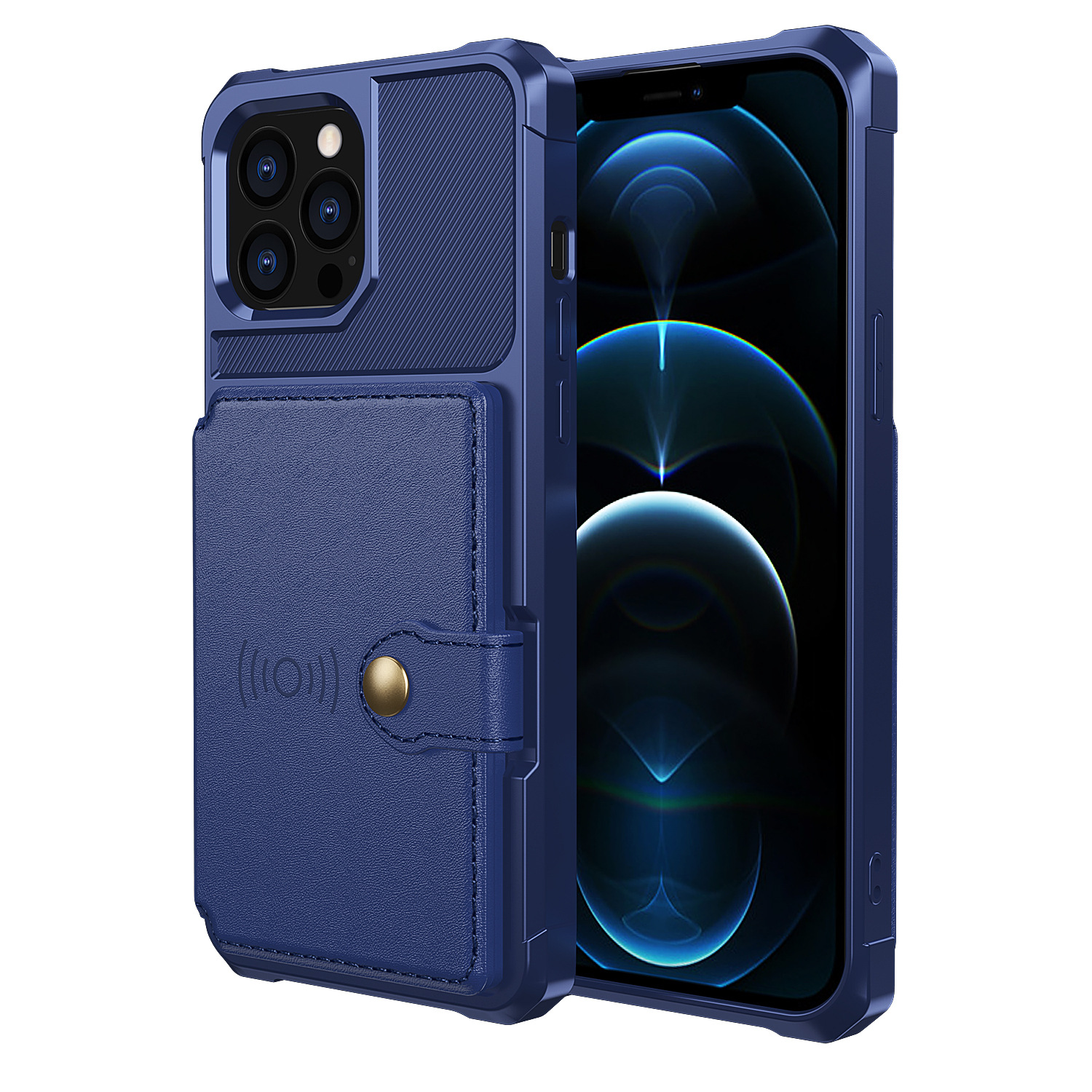 Minimalist Solid Color Plastic Car Magnetic Phone Case photo 5