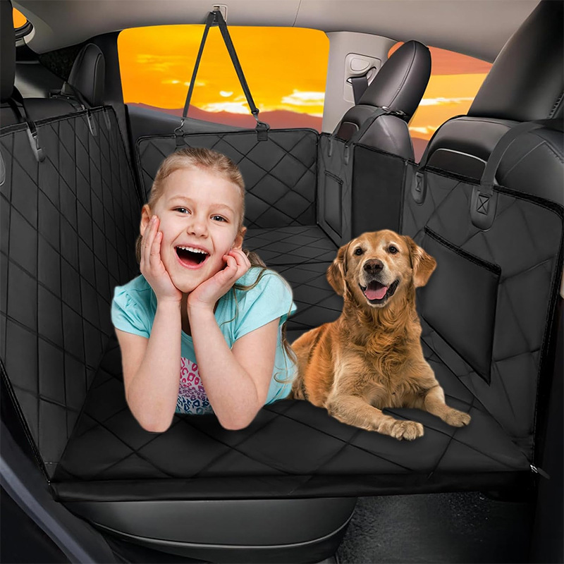Waterproof And Stain-Resistant Pet Car Rear Seat Mat photo 1