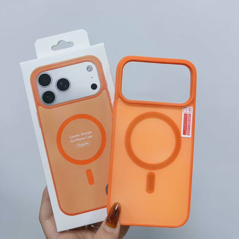 Magnetic Skin-feel Contrasting-color Phone Case photo 6