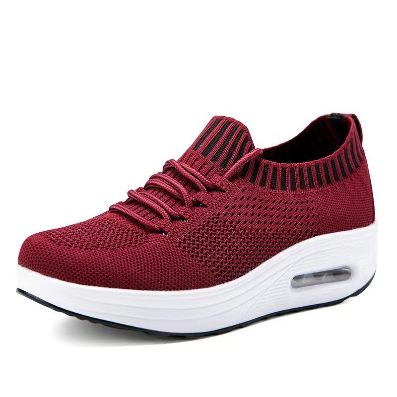 Mesh Low-top Air Cushion Thick Bottom Female Mesh Surface Breathable Shoes photo 3