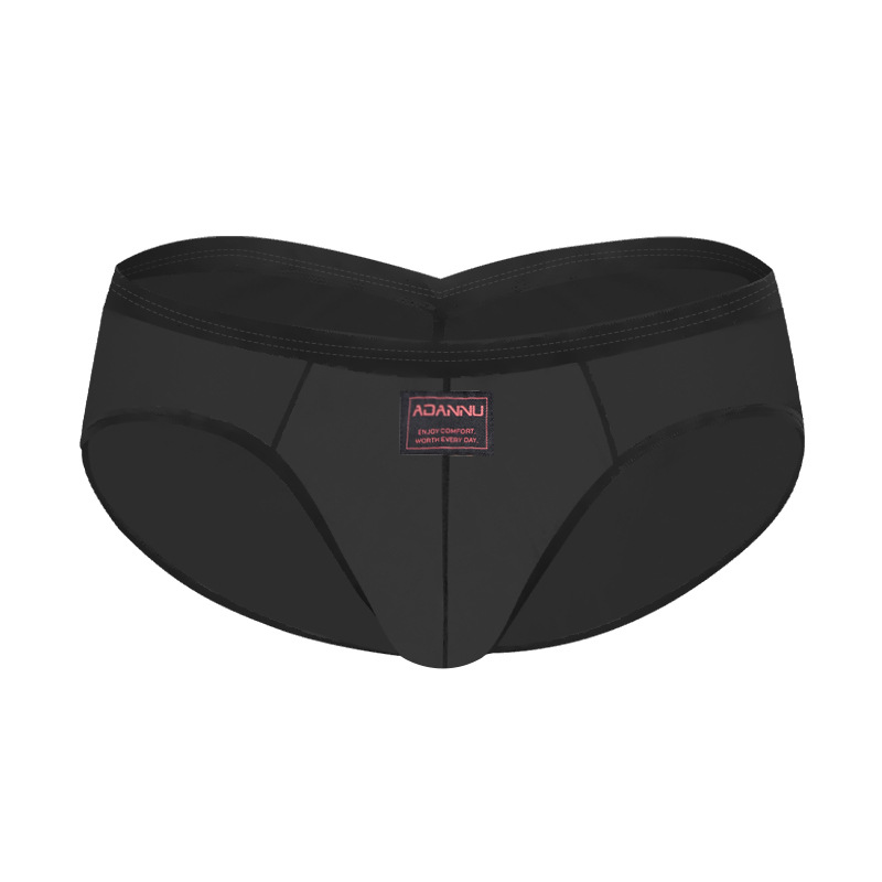 V-shaped Pleated Sexy Hip-lifting Briefs Ultra-thin U Contour Pouch photo 2