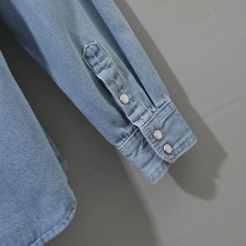 Simple Men's Workwear Shirt For Spring And Autumn photo 4