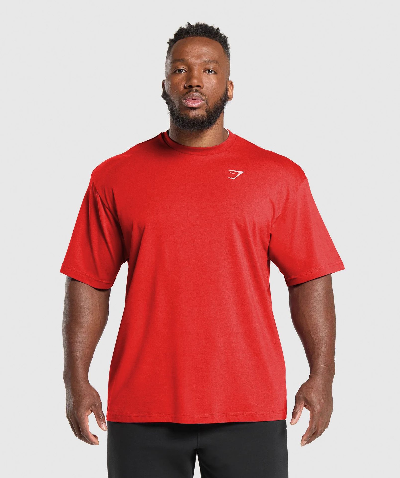 Men's Running Fitness T-Shirt Casual Breathable Loose-Fitting Top photo 4