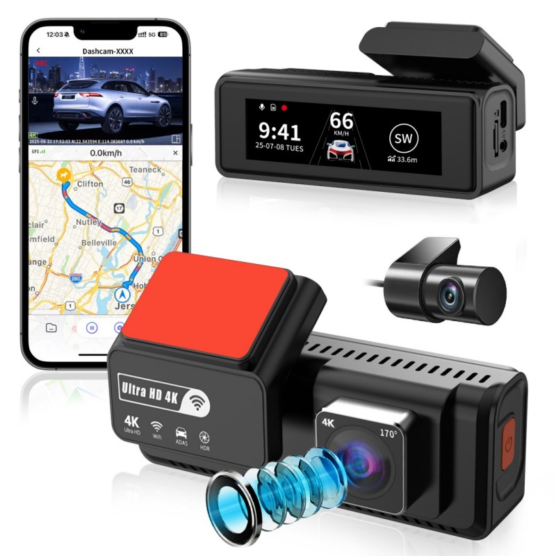 Dual-camera HD Night Vision Dash Cam photo 2