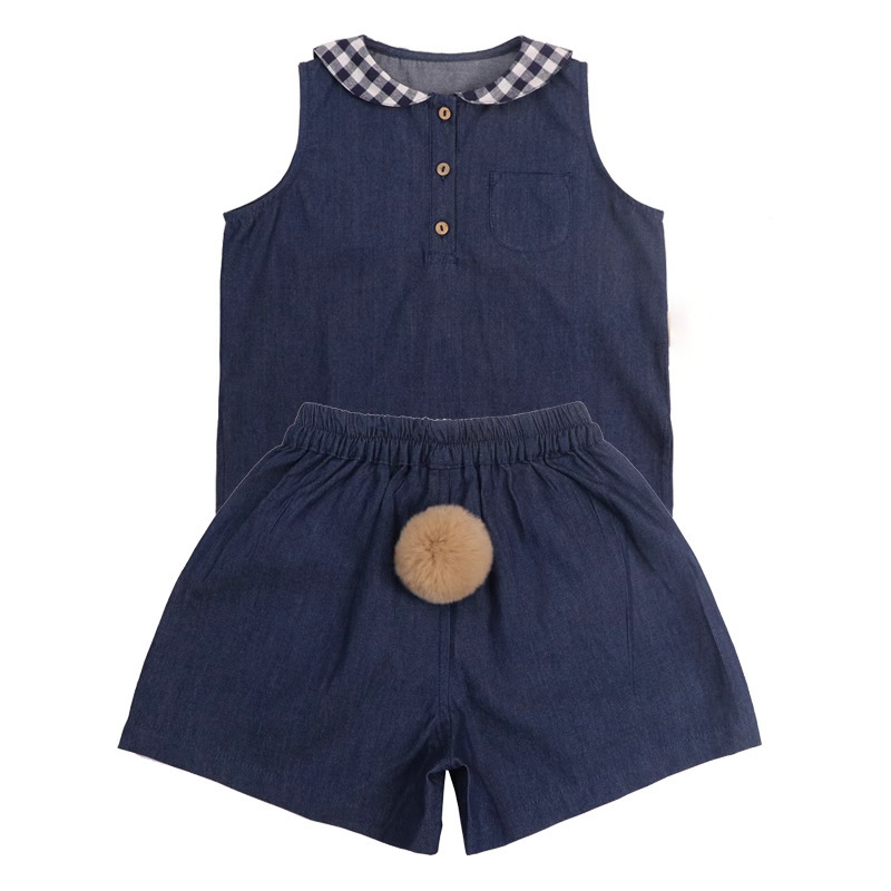 Girls' Sleeveless Top And Shorts Set photo 5