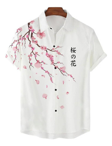 Printed Summer New Arrival Casual Cross-Border Short-Sleeve Shirt photo 3
