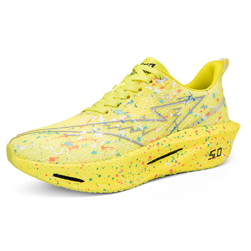 Iridescent Running Shoes Fashionable Mesh Sneakers For Jogging And Sports photo 3