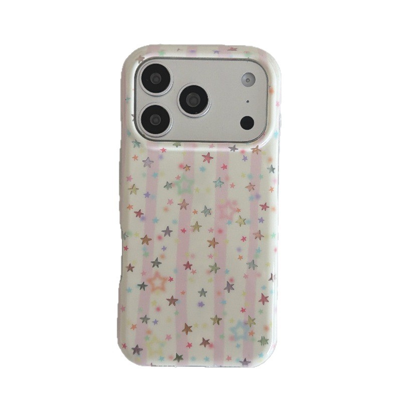 Hand-drawn Colorful Stars 17 Pro Max Phone Case photo 5
