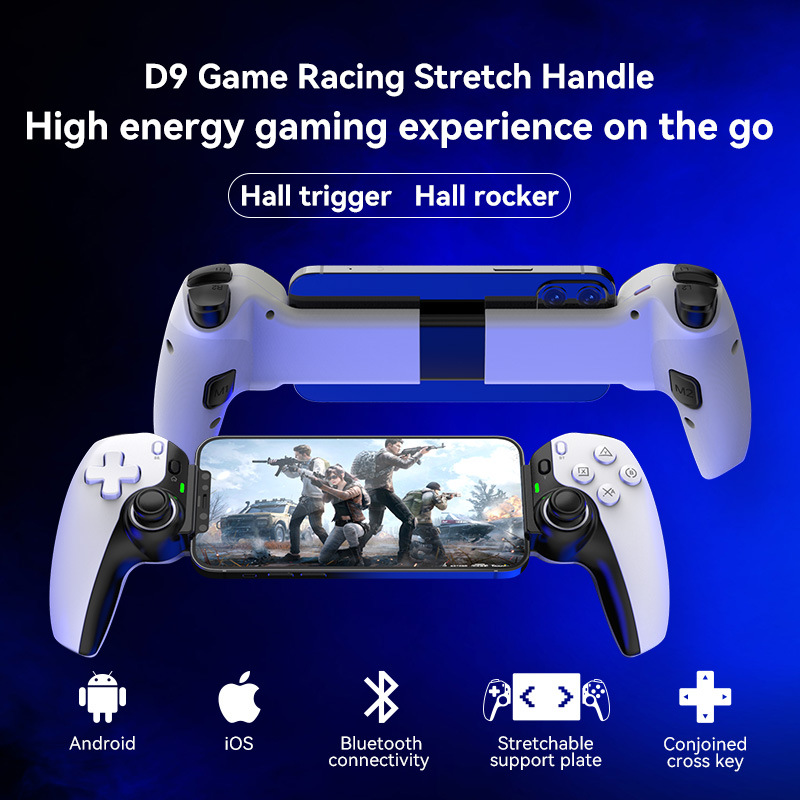 Stretch Gamepad Phablet Wireless Game Handle PC Streaming PS Bluetooth Telescopic photo 1